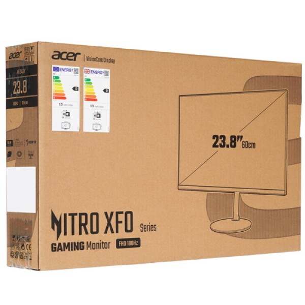 23.8" Монитор Acer Nitro XF240YS3biphx черный
