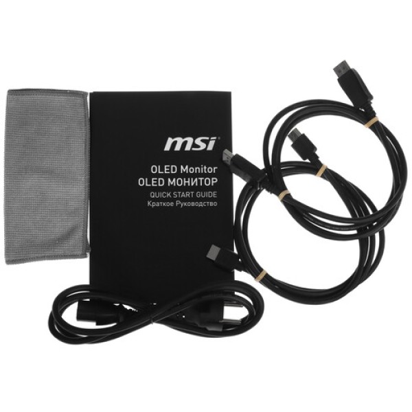 31.5" Монитор MSI MAG 321UPX QD-OLED черный