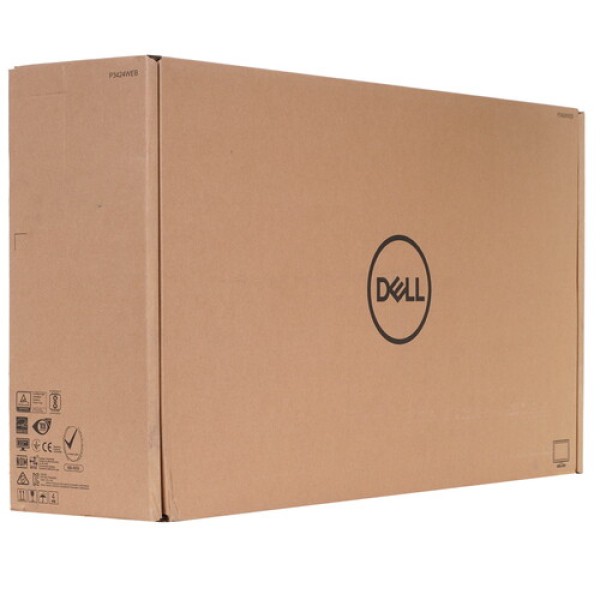 34" Монитор Dell P3424WEB черный
