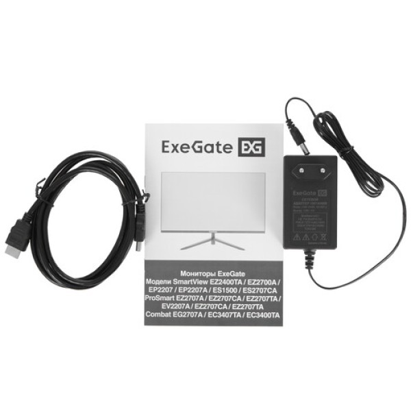 27" Монитор ExeGate ProSmart EZ2707CA черный