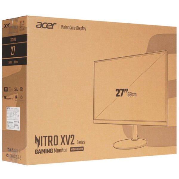 27" Монитор Acer Nitro XV272UW2bmiiprx черный