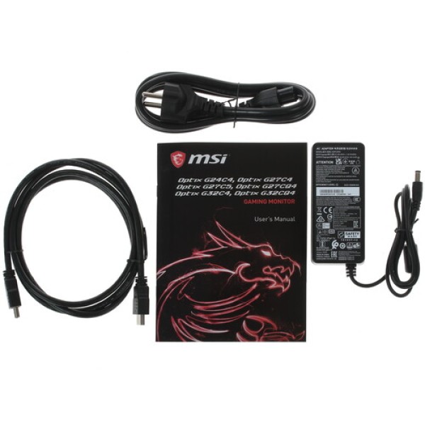 23.6" Монитор MSI Optix G24C4 черный