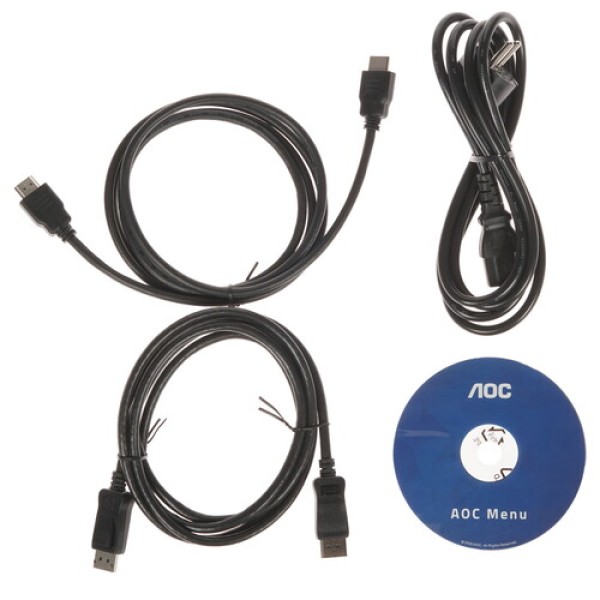 23.6" Монитор AOC C24G2U/BK черный