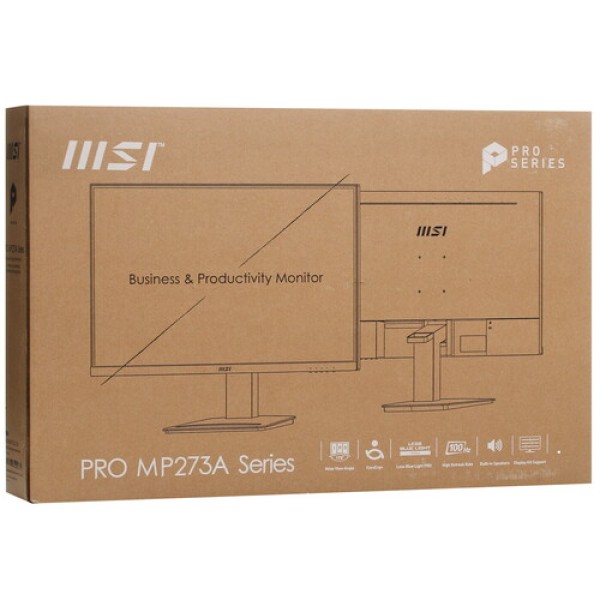 27" Монитор MSI PRO MP273A черный