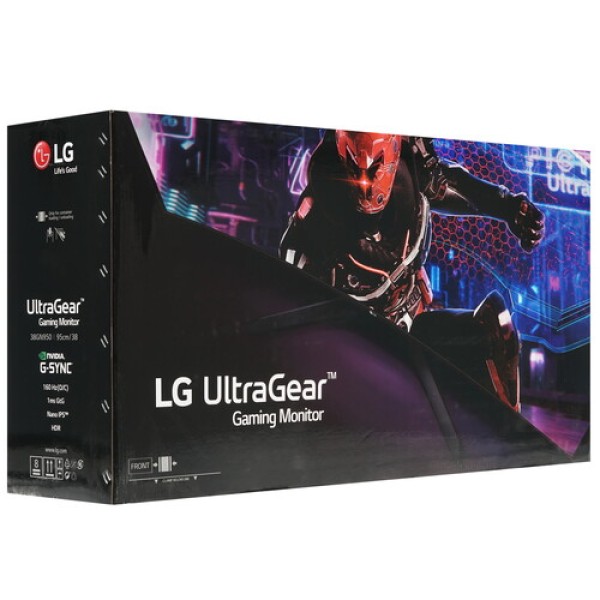 37.5" Монитор LG 38GN950-B черный
