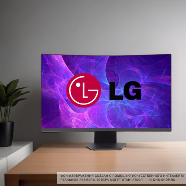31.5" Монитор LG UltraGear 32GS60QC-B черный