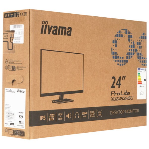 24" Монитор Iiyama ProLite XU2493HSU-B6 черный