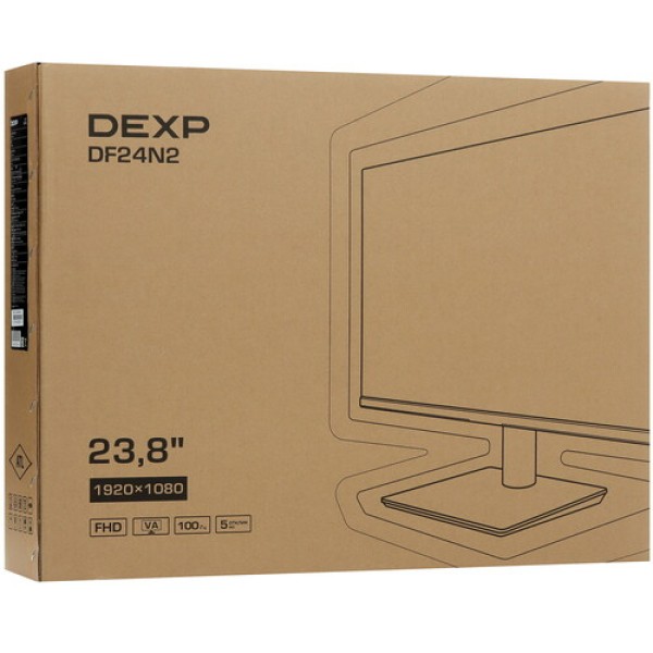 23.8" Монитор DEXP DF24N2 черный