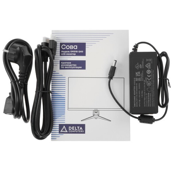 31.5" Монитор Delta Computers «СОВА» OM315I 2K черный