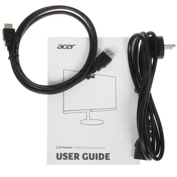 24.5" Монитор Acer Nitro XF253QZbmiiprx черный