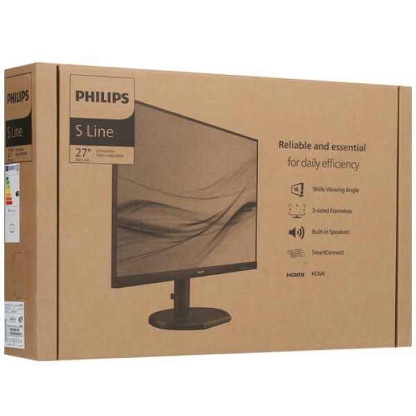 27" Монитор Philips 272S9JAL/00 черный