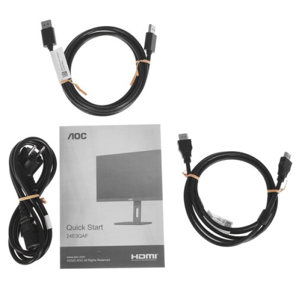23.8" Монитор AOC 24E3QAF черный