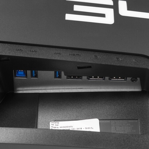 34" Монитор Dell Alienware AW3423DWF черный