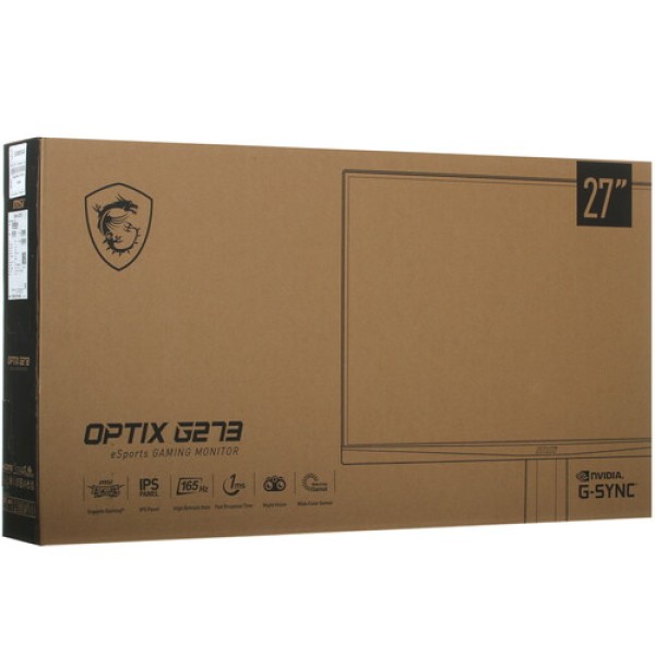 27" Монитор MSI Optix G273 черный