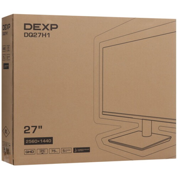 27" Монитор DEXP DQ27H1 черный