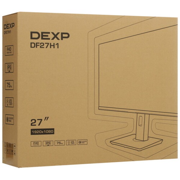 27" Монитор DEXP DF27H1 черный
