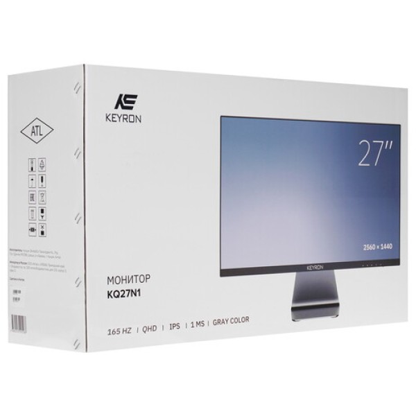 27" Монитор KEYRON KQ27N1 серый