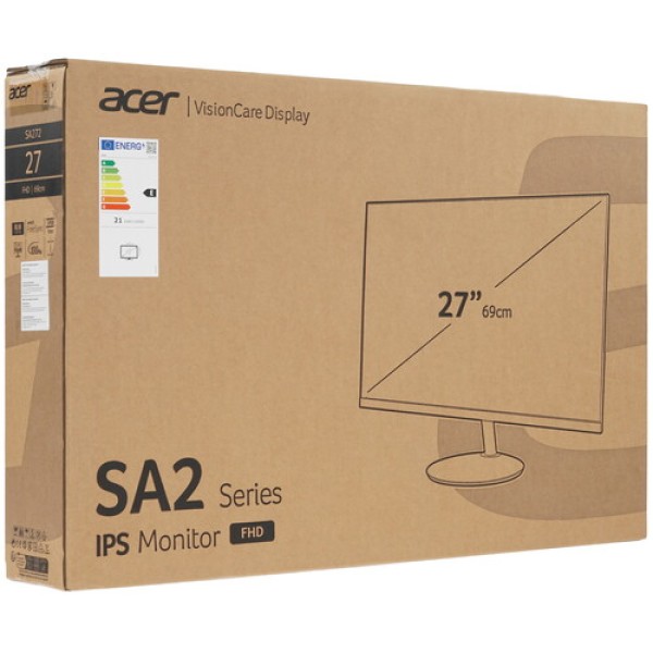 27" Монитор Acer SA272Ebi черный