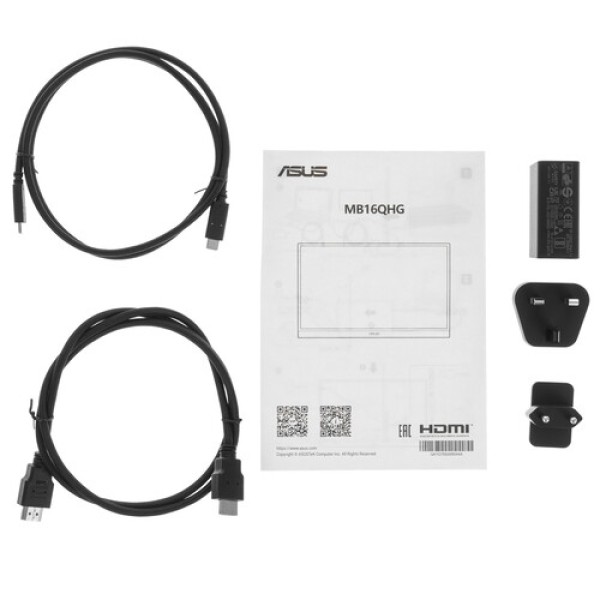 17" Монитор ASUS ZenScreen MB17AHG черный