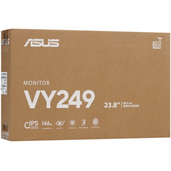 23.8" Монитор ASUS VY249HGE черный