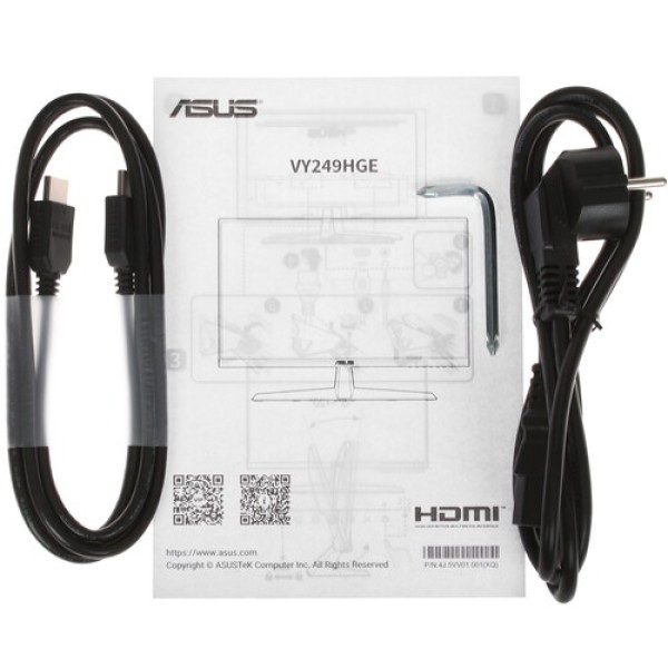 23.8" Монитор ASUS VY249HGE черный