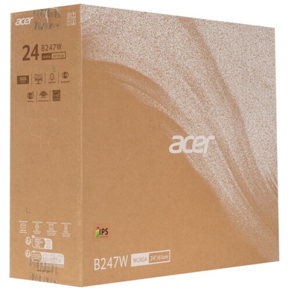 24" Монитор Acer Vero B247Wbmiprzxv черный