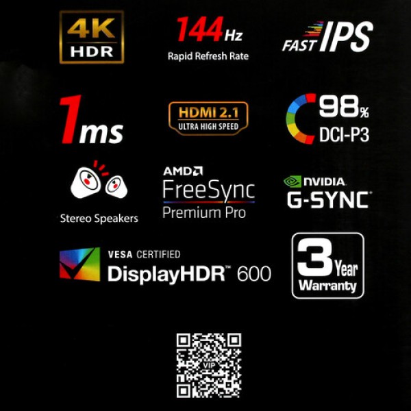 38" Монитор ASUS ROG Swift PG38UQ черный
