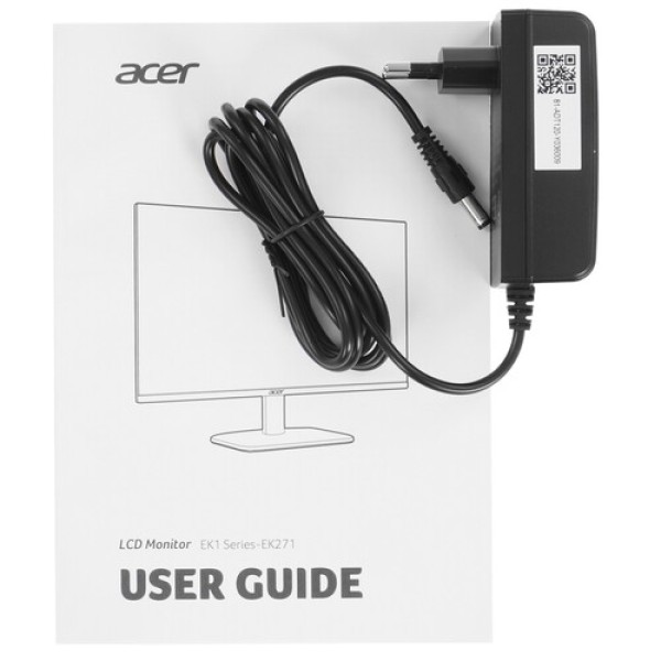 27" Монитор Acer EK271Gbmix черный
