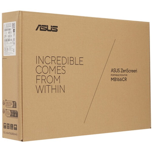 15.6" Монитор ASUS ZenScreen MB166CR черный