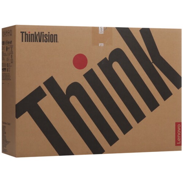 23.8" Монитор Lenovo ThinkVision T24i-30 черный
