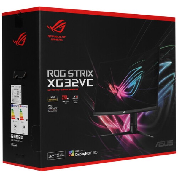 31.5" Монитор ASUS XG32VC черный