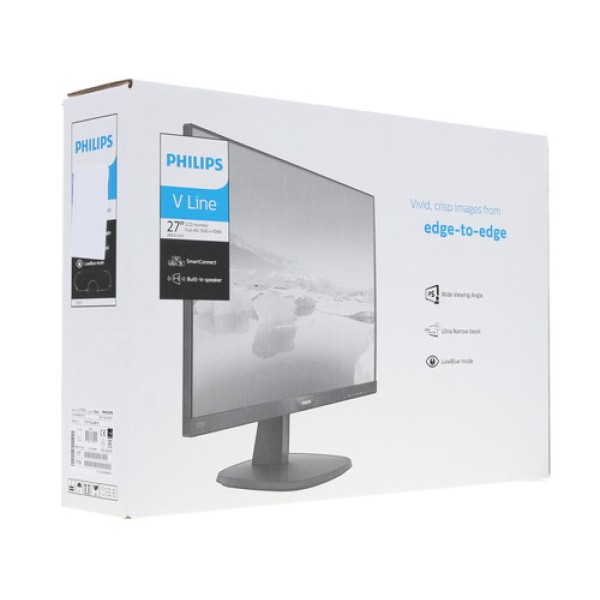 27" Монитор Philips 273V7QJAB (00/01) черный