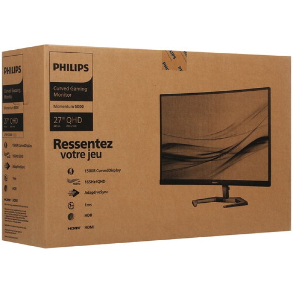 27" Монитор Philips Evnia 27M1C5500VL черный