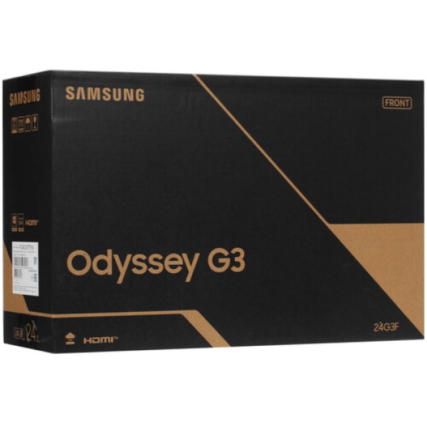 24" Монитор Samsung Odyssey G3 F24G35TFWI черный