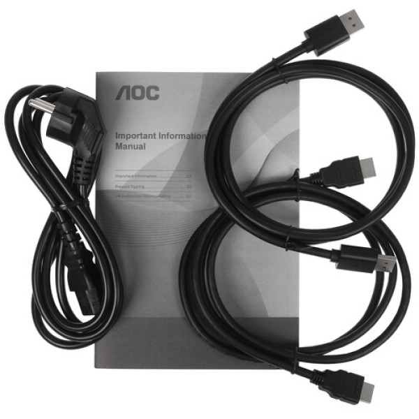 23.8" Монитор AOC 24G2SPAE черный