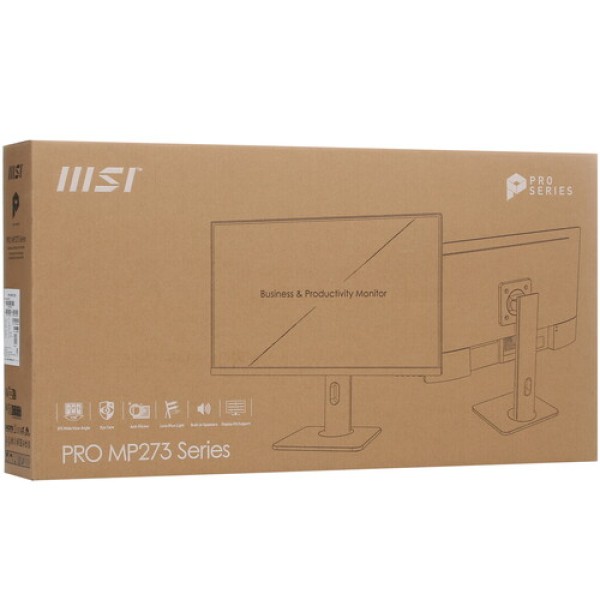 27" Монитор MSI PRO MP273QP черный
