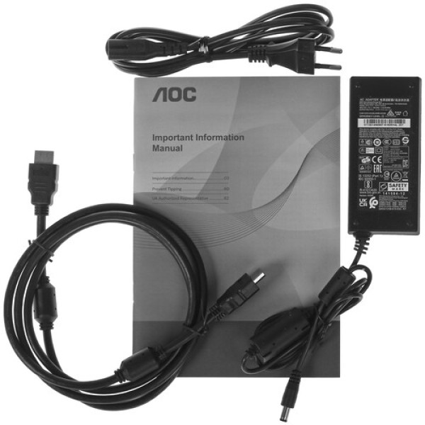 23.8" Монитор AOC 24B2XH черный