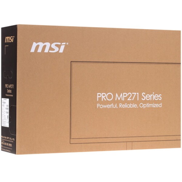 27" Монитор MSI PRO MP271 черный