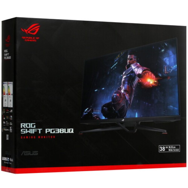 38" Монитор ASUS ROG Swift PG38UQ черный