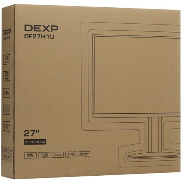 27" Монитор DEXP DF27H1U черный