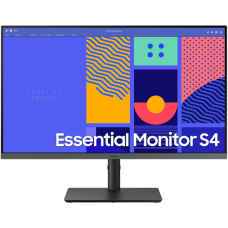 27" Монитор Samsung Essential S43C черный