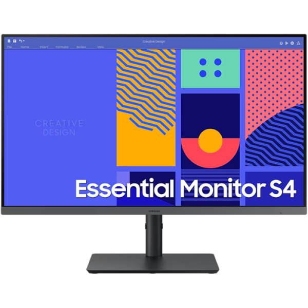 27" Монитор Samsung Essential S43C черный