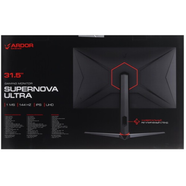 31.5" Монитор ARDOR GAMING SUPERNOVA ULTRA AU32H1UE черный