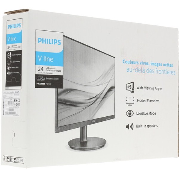 23.8" Монитор Philips 242V8A черный