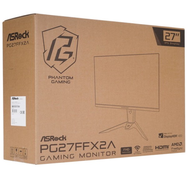 27" Монитор AsRock PG27FFX2A черный