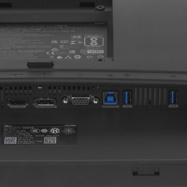 27" Монитор Dell P2725HE черный