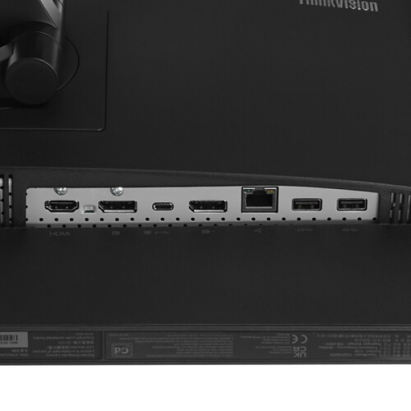 27" Монитор Lenovo ThinkVision T27hv-30 серый