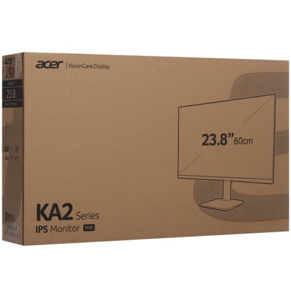 23.8" Монитор Acer KA242YE0bi черный