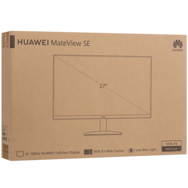 27" Монитор HUAWEI MateView SE XSN-27Q черный