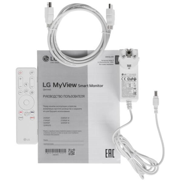 31.5" Монитор LG MyView 32SR50F-W белый